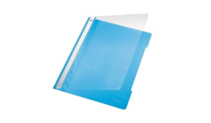Classificador Plastico Capa Transp Leitz 4191 Azul Claro 25u