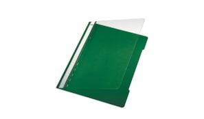 Classificador Plastico Capa Transp Leitz 4191 Verde Cx25un