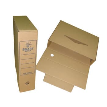 Caixa Cartao Arquivo Morto L80 340x250mm Kraft Pack50