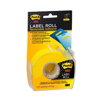 Rolo de Etiquetas Post-it Super Sticky Amarelo