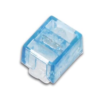 Conector de pressao UY2, Cor Azul 3 fios, 0.4-0.8mm Cx100