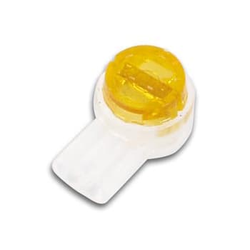 Conector de pressao UP2A,Cor laranja 2 fios,0.4-0.8mm 50un