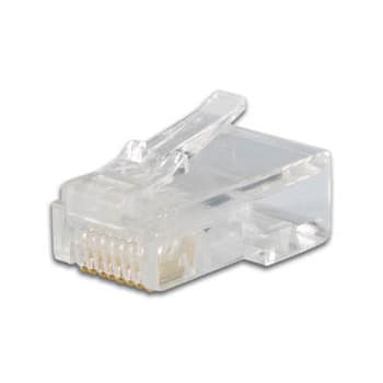 Ficha Modular RJ45 8P 8C 25un