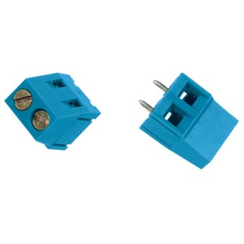 Módulo conector por parafuso de 2 polos para CIs 25un