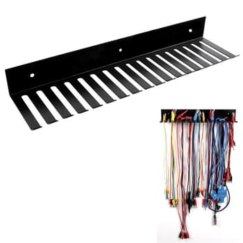 Rack para armazenamento de cabos e pontas de teste