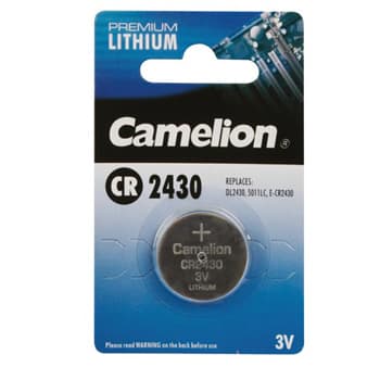 Pilhas de LITHIUM CR2430 3.0V-280mAh-1un/blis