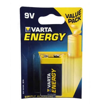 Pilha Alcalina Varta Energy 6LR61 9V 530mAh - 1un