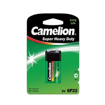 Pilha E-Block zinco-carbono 6F22 9V-400mAh 1un