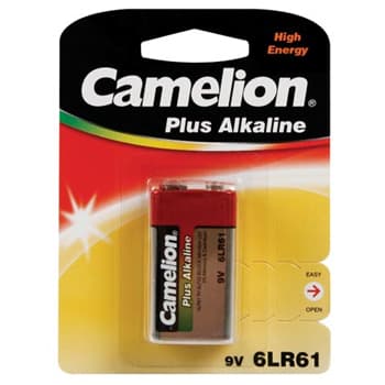 Pilha profissional E-Block Lithium  9V-1200mAh 1un/blister