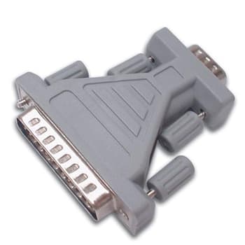 Adaptador Serie SUBD9 Macho / SUBD25 Macho