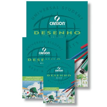 Bloco Desenho A3 Canson 120gr 24 Folhas