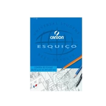 Papel Vegetal (Esquico) Canson A4 55gr 80 Folhas