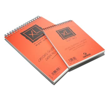 Bloco Espiralado Canson XL Croquis A5 90gr 60Fls