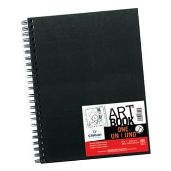 Bloco Espiral Grafico Canson Sketch One Fino A5 100g 80Fls