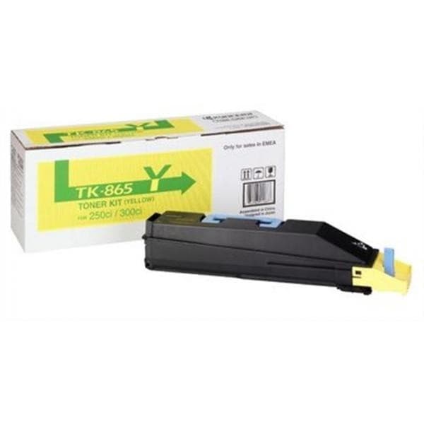 Toner TASKalfa 250CI/300CI TK865Y Amarelo