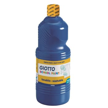 Guache Liquido Giotto Escolar 1 Litro Azul Escuro