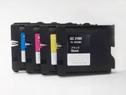 40ML Pigment para Ricoh GX e2600,e3000N,e3300N,e3350n#GC31K