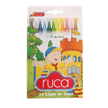 Lapis Cera Viarco 1213 RUCA  Cor Cx 12un
