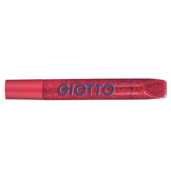 Marcadores Giotto Glitter Glue Vermelho 20x10,5ml