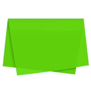 Papel Seda 51x76cm Pack 25 Folhas Verde Medio