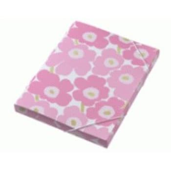 Capa 3 Abas Marimekko 320x245mm c/Elast Rosa-1un