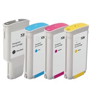 300ml Black Pigment para Hp Designjet T730 ,T830 #728BK