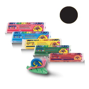 Plasticina Giotto Patplume 350gr Preto