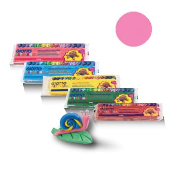 Plasticina Giotto Patplume 350gr Rosa