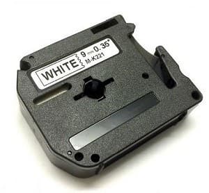 Laminato Black-White 12mmX8m Brother label#MK-231SBZ