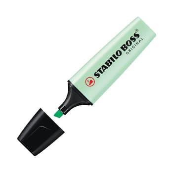 Marcador Fluorescente Stabilo Boss Pastel Menta 70/116 10u