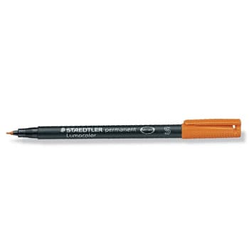 Marcador Perm. SuperFino Lumocolor Special  313-4 Laranja