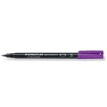 Marcador Perm. SuperFino Lumocolor Special  313-6 Violeta
