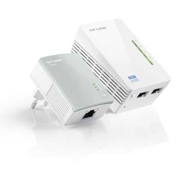 Kit PowerLine 600Mbps c/Wir n 300Mbps