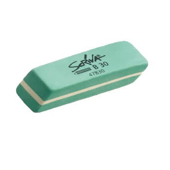 Borracha Lapis Verde Scriva 57x20x10 1un