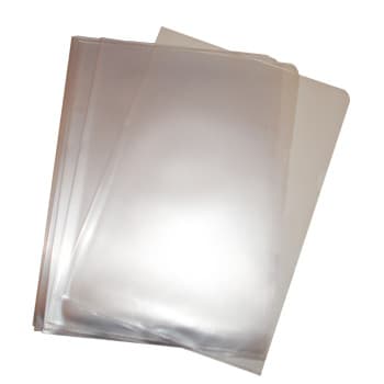 Bolsa Plastico em L A4 (120microns) -Cristal-25un