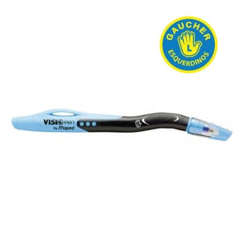 Esferografica Maped Visio X1 p/Esquerdinos Azul - 1u