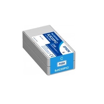 Tinteiro Epson SJIC22P Azul C33S020602 32,5ml