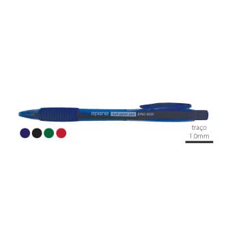 Esferografica Ball Point 1,0 Epene (Retractil) Vermelho-1un