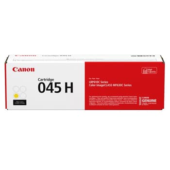 Toner Canon 045H Amarelo 1243C002 2200 Pág.