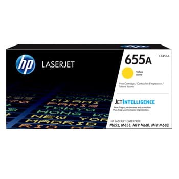 Toner HP 655A Amarelo CF452A 10500 Pág.