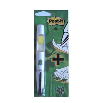 Caneta Post-It Duo 0,5mm c/50Post-It Index Pers.Sporting 1un