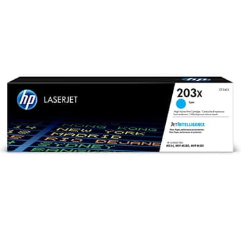 Toner HP 203X Azul CF541X 2500 Pág.