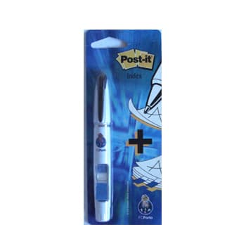 Caneta Post-It Duo 0,5mm c/50 Post-It Index Pers.FCPorto 1un