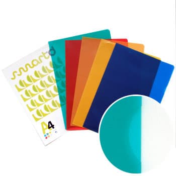 Bolsa Plastico em L A4 (90microns) -Cristal-1un
