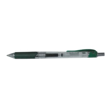 Esferografica Gel 0,7mm Retractil Verde 1un