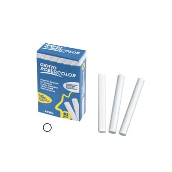 Giz Branco Giotto Robercolor Cx 10un
