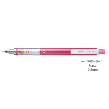 Lapiseira 0,5mm UNI Kurotoga M5-450T Rosa - 1un