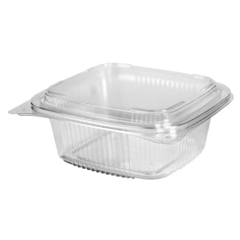 Embalagem Alimentar 795ml  PP Plástico Quadrad Tampa 120un
