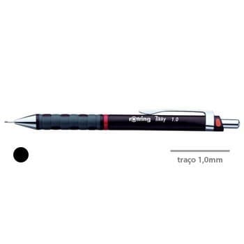 Lapiseira 1,0mm Rotring Tikky II Preto 1un