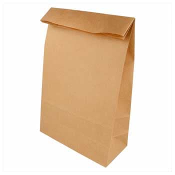 Saco Papel SOS 20+9x34,5cm 80g Castanho 1un